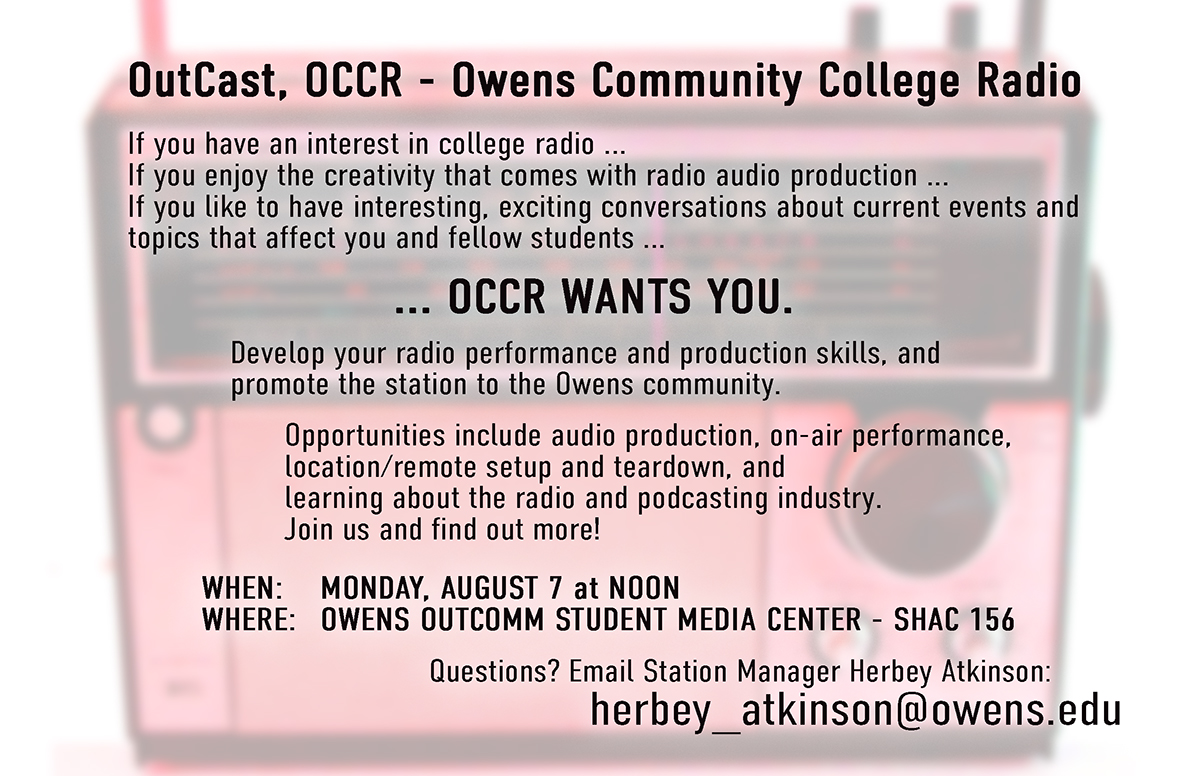 OCCR wants you