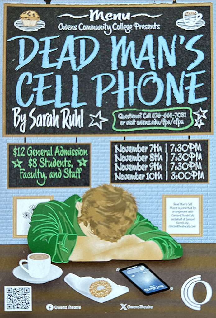 Dead Man's Cell Phone by Sarah Ruhl at CFPA